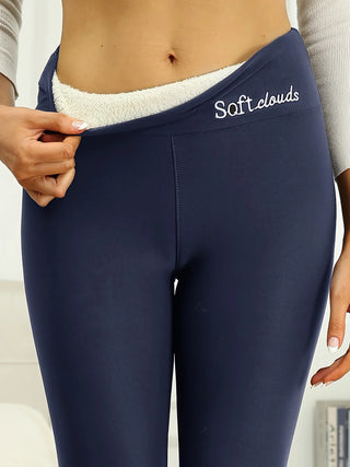 Thermo-Leggings mit Hoher Taille